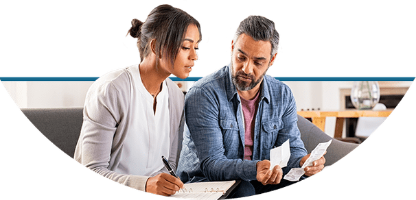 Couple Reviewing Financial Documents
